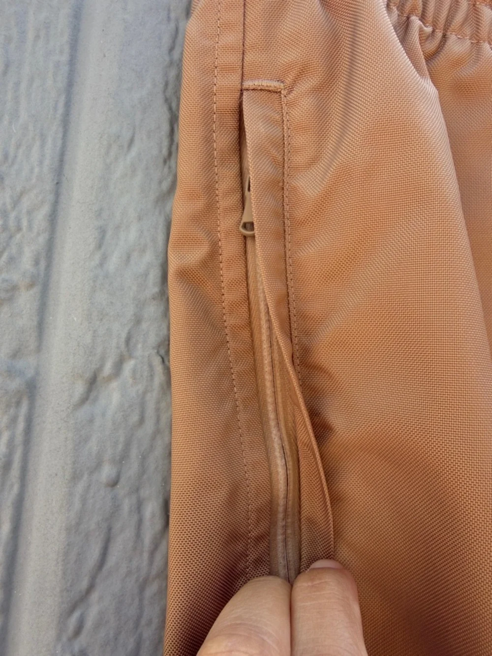 WARDROBE.NYC Utility Midi Skirt - Tan Size: L